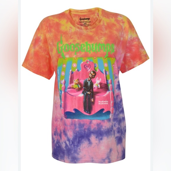 Goosebumps Tops - Goosebumps T Shirt AdultTie Dye Cotton Short Sleeve Size M